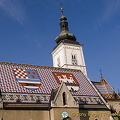 Church of St Mark (2185 visits) Distinctive tiles on the roof form the coats of arms of Croatia, Dalmatia, Slavonia and Zagreb
[Zagr... Church of St Mark